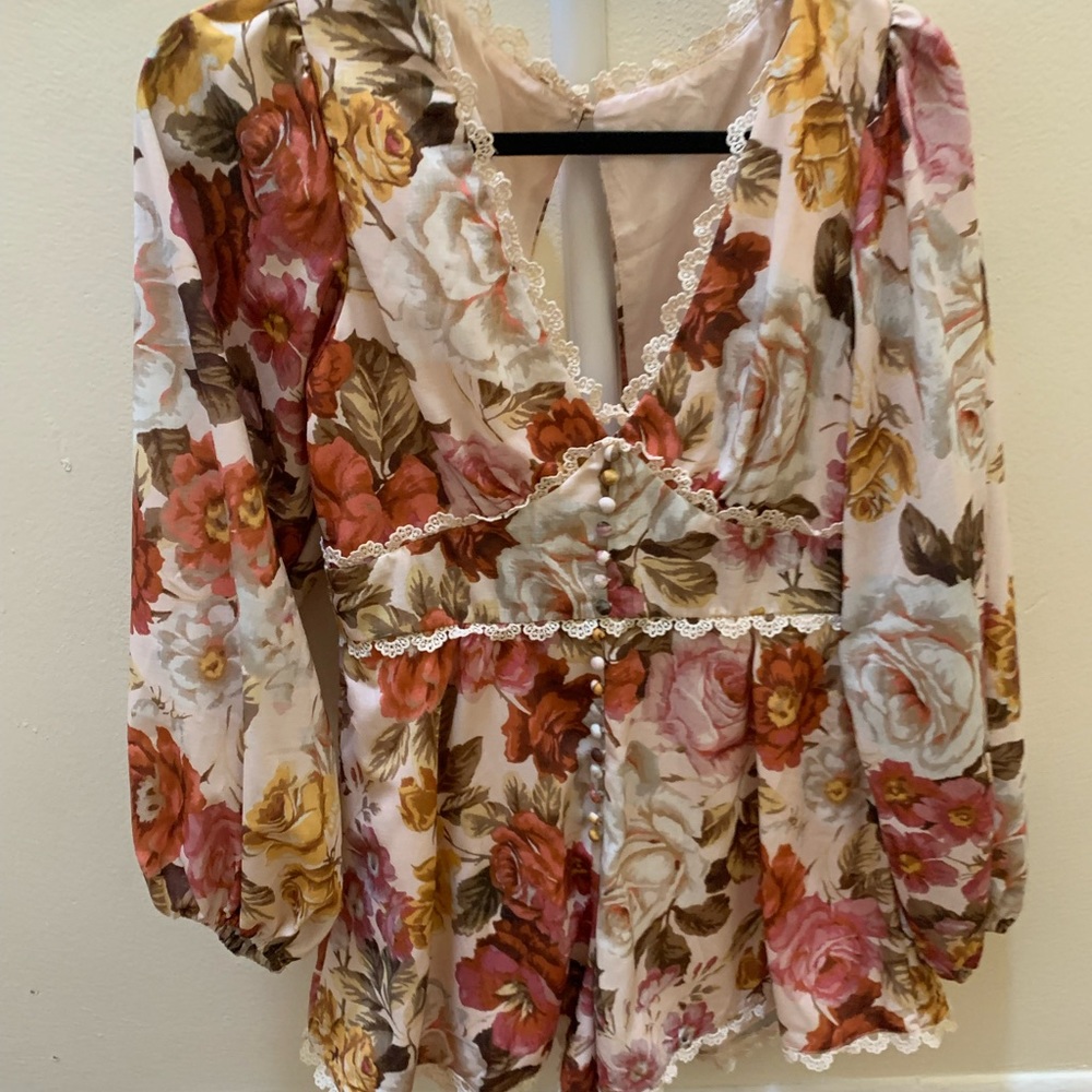 VICI floral romper